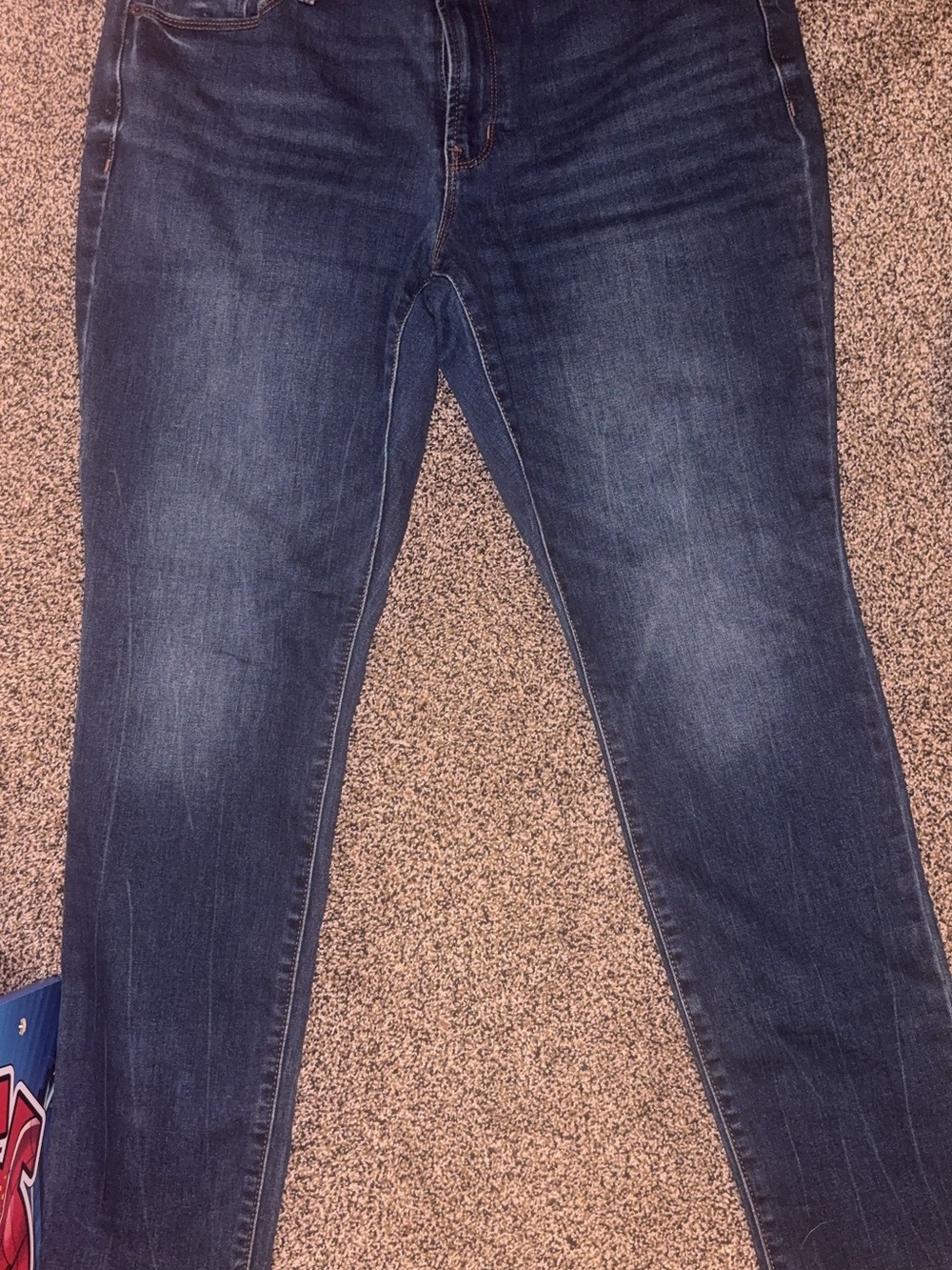 Old Navy Women's Skinny Jeans in Dark Blue Wash